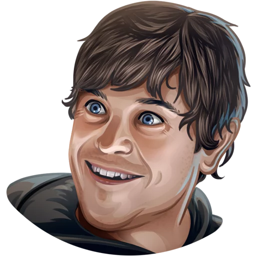 человеческое лицо мультфильм эскиз