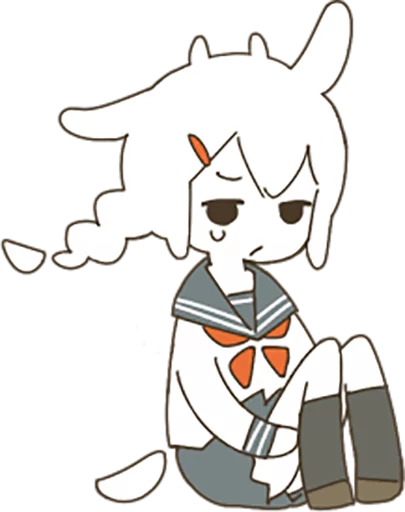 Sticker Goat Girl by SR - 5