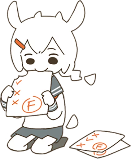 Sticker Goat Girl by SR - 4