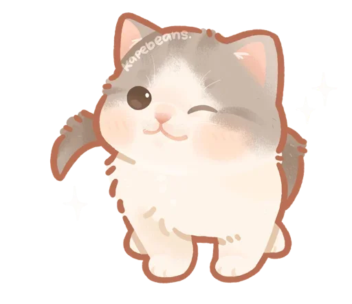 Sticker GodLike Kitties • @GreySunders - 7