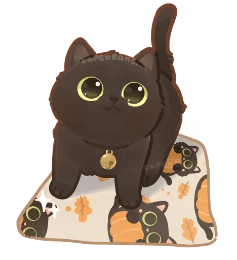 Sticker GodLike Kitties • @GreySunders - 2