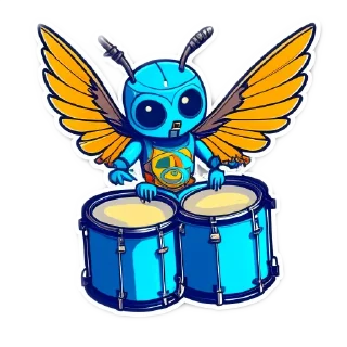 Стикер Godsrobots88 - 3