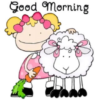 Стикер Good Morning @stickersb2b - 2