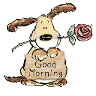 Стикер Good Morning @stickersb2b - 11