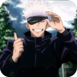 Стикер Gojo👹 - 9