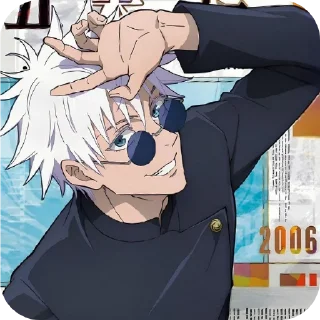 Стикер Gojo👹 - 11