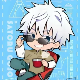 Стикер Gojo Satoru Part 2. by @mikuStcikers - 8