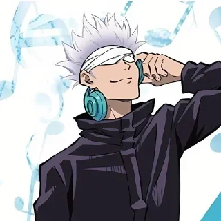 Стикер Gojo Satoru Part 2. by @mikuStcikers - 1