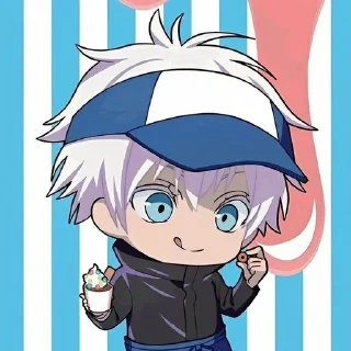 Стикер Gojo Satoru Part 2. by @mikuStcikers - 11