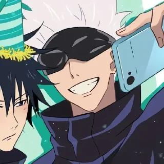 Стикер Gojo Satoru Part 2. by @mikuStcikers - 4