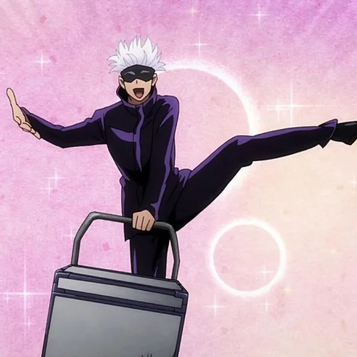 Стикер GojoSatorumystupidassbitch - 1