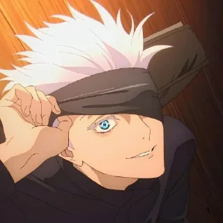 Sticker Gojo Satoru part 1. By @mikuStcikers - 4