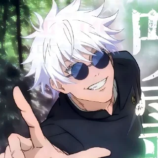 Sticker Gojo Satoru part 1. By @mikuStcikers - 3