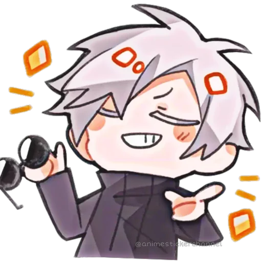 GOJO SATORU @animestickerchannel - 