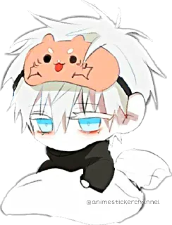Sticker GOJO SATORU @animestickerchannel - 6