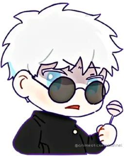 Sticker GOJO SATORU @animestickerchannel - 7