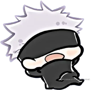 Sticker GOJO SATORU @animestickerchannel - 3