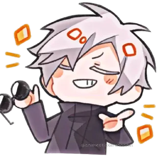 Sticker GOJO SATORU @animestickerchannel - 9