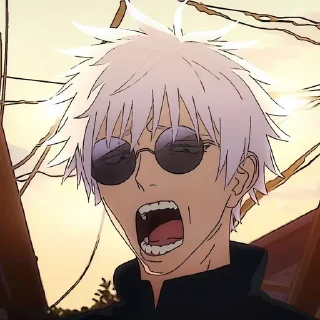 Sticker Годжо @anime_sticks - 6