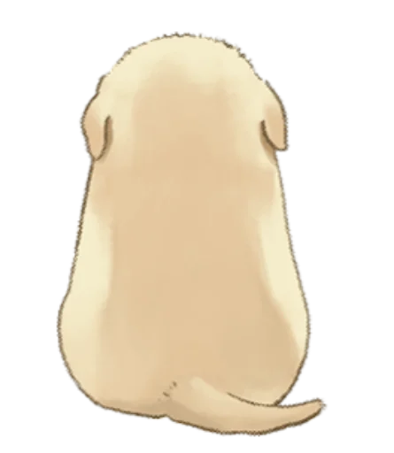 Sticker GoldenPuppy1to3 - 1