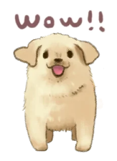 Sticker Golden Retriever Puppy 1-3 - 6