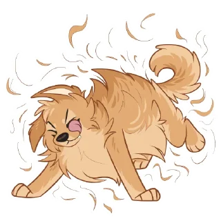 Sticker Golden Retrievers by Pulexart.com - 0