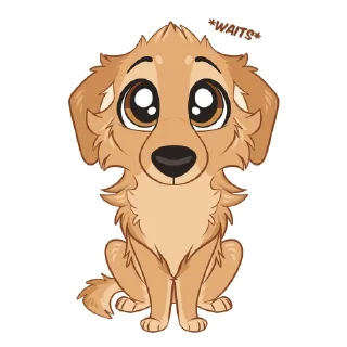 Sticker Golden Retrievers by Pulexart.com - 7