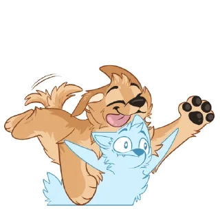 Sticker Golden Retrievers by Pulexart.com - 6