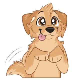 Sticker Golden Retrievers by Pulexart.com - 3