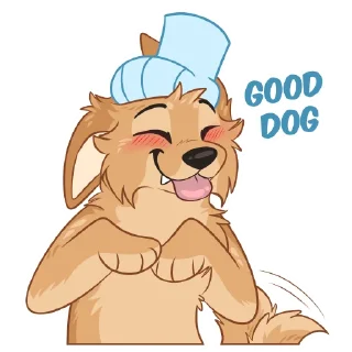 Sticker Golden Retrievers by Pulexart.com - 4
