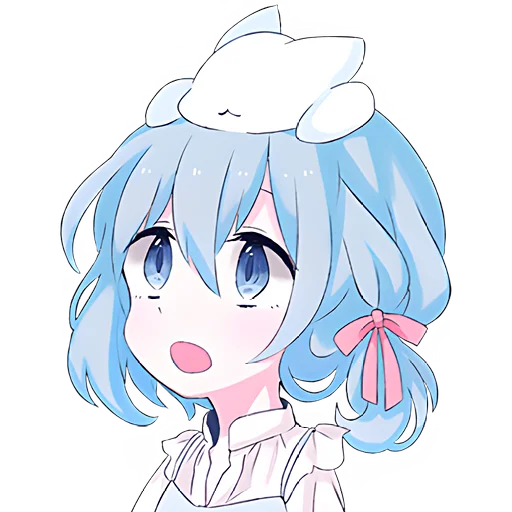 Стикер GolubayaDevochka - 1