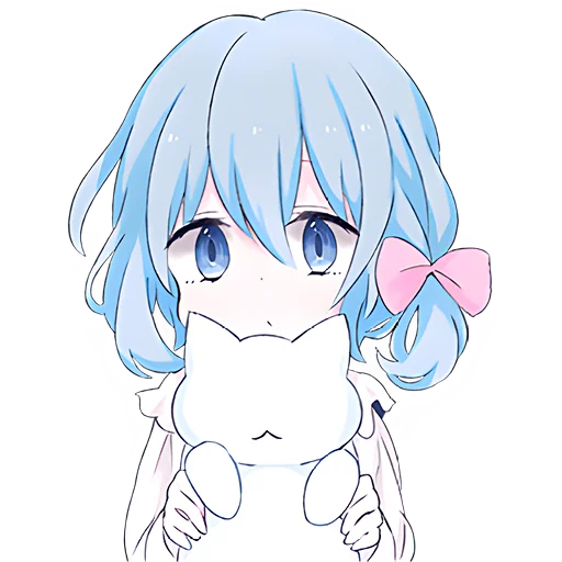 Sticker GolubayaDevochka - 1