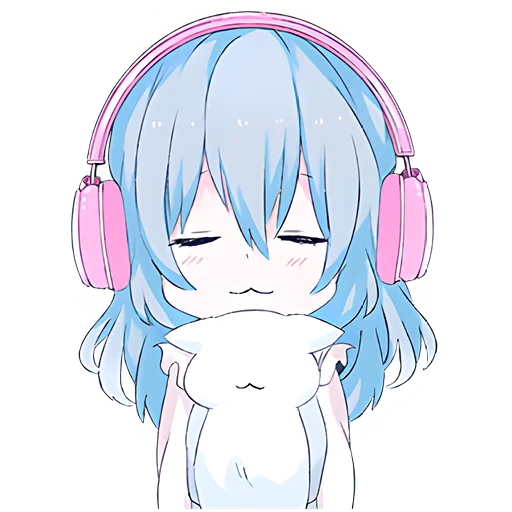 Sticker GolubayaDevochka - 1