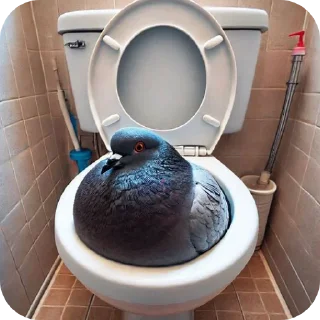 Sticker Голуби - 4