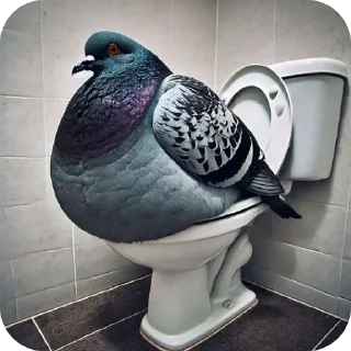 Sticker Голуби - 3