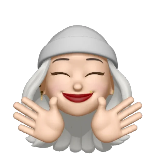 cartoon smile human face