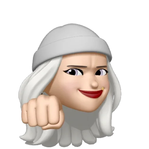 cartoon toy human face