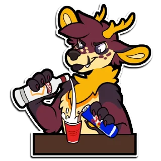 Sticker Gomi | https://twitter.com/Gomi_Deer - 4