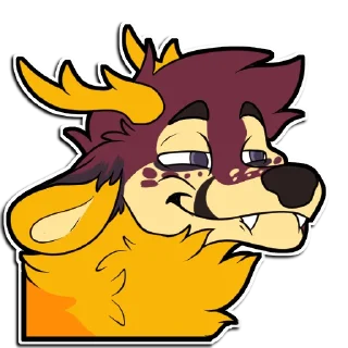 Sticker Gomi | https://twitter.com/Gomi_Deer - 1