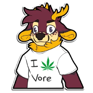 Sticker Gomi | https://twitter.com/Gomi_Deer - 2