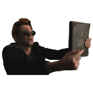 Sticker Good omens - 3