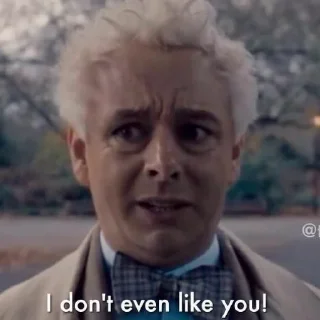 Стикер Good Omens - 11