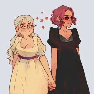 Стикер Good Omens - 7