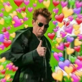 Стикер Good Omens - 1