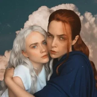 Стикер Good Omens - 10