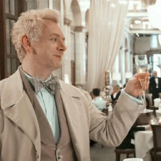 Стикер Good Omens - 6