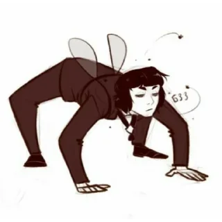 Стикер Good Omens - 9