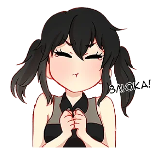 Стикер Хорошая девочка @Yato18K (@Sorry_Chat) - 2