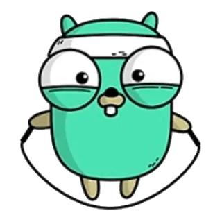 Стикер Gopher - 8