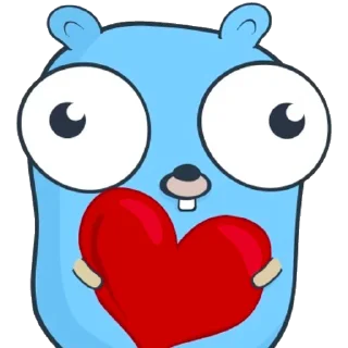 Стикер Gopher - 1